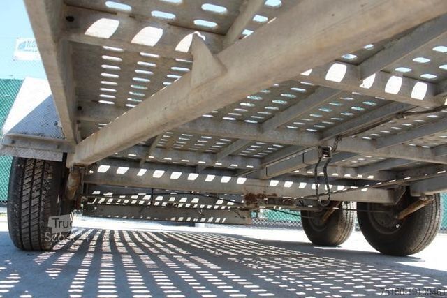 Remolque de plataforma baja  ECKSTEIN PA2 - LOCHBODEN - ALU RAMPEN Nr.: 872
