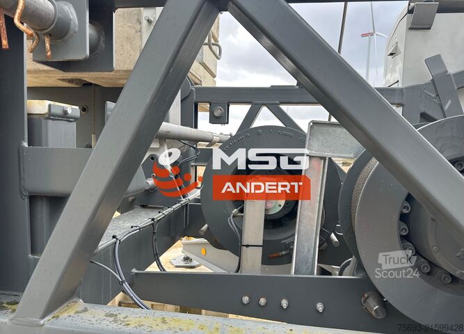 Gru da costruzione, gru a rotazione bassa (gru a torre con rotazione alla base) Liebherr 65 K.1