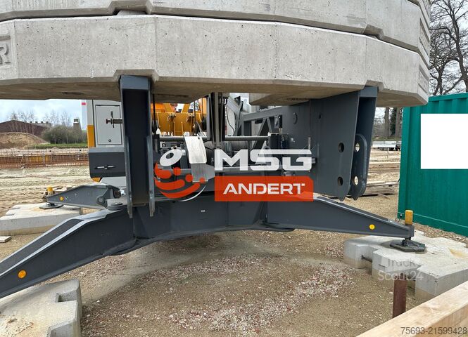 Gru da costruzione, gru a rotazione bassa (gru a torre con rotazione alla base) Liebherr 65 K.1