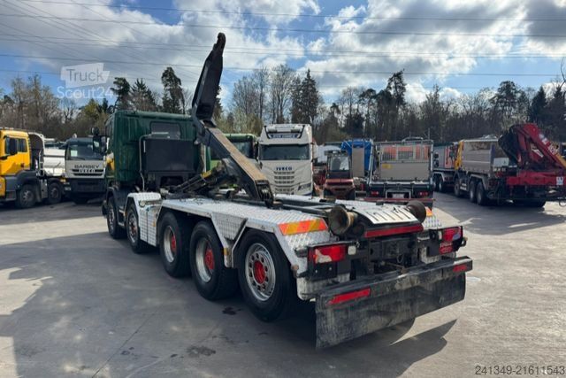 Roll-off tipper truck SCANIA R620 V8 10x4 Hiab 26T