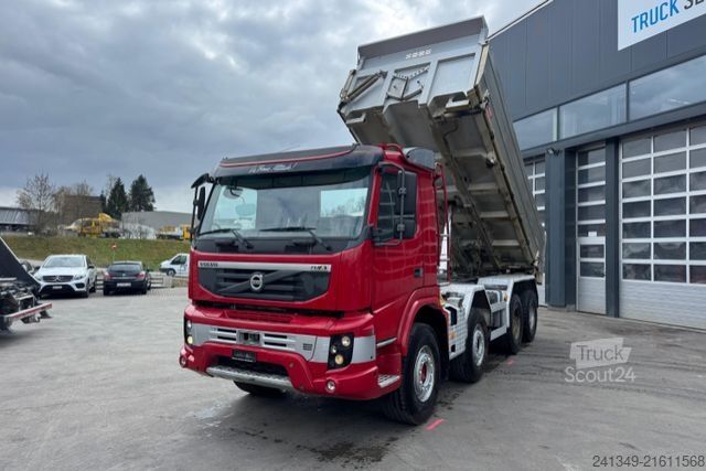 Tipvogn VOLVO FMX-500 8x4 Moser 3S