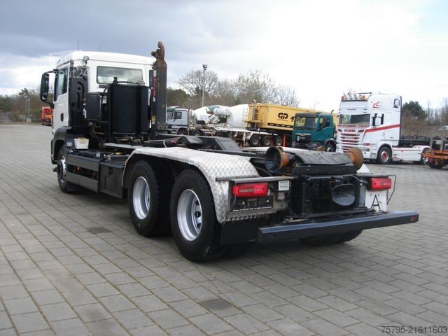 Roll-off tipper truck MAN TG-S 26.420 6x4 Abrollkipper