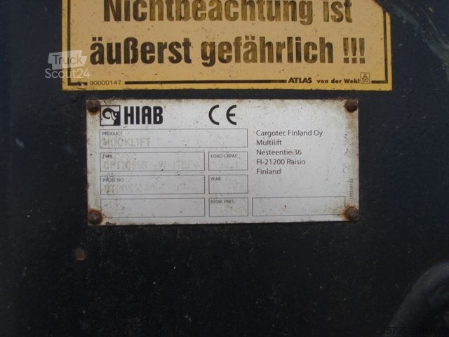 Roll-off tipper truck MAN TG-S 26.420 6x4 Abrollkipper