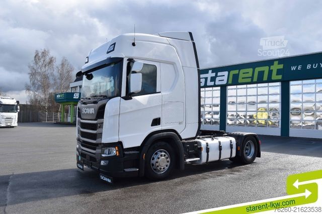 Standard tractor unit SCANIA R450 Standklima Retarder ACC Tacho neu