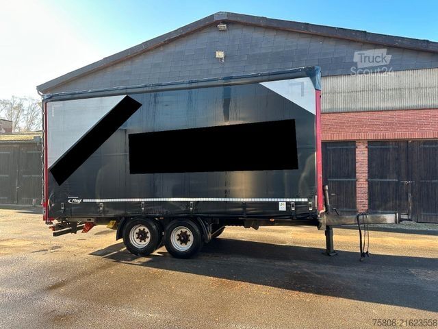 Open trailer with tarp FLIEGL TPS 135 Abgelastet auf 10t. Plane