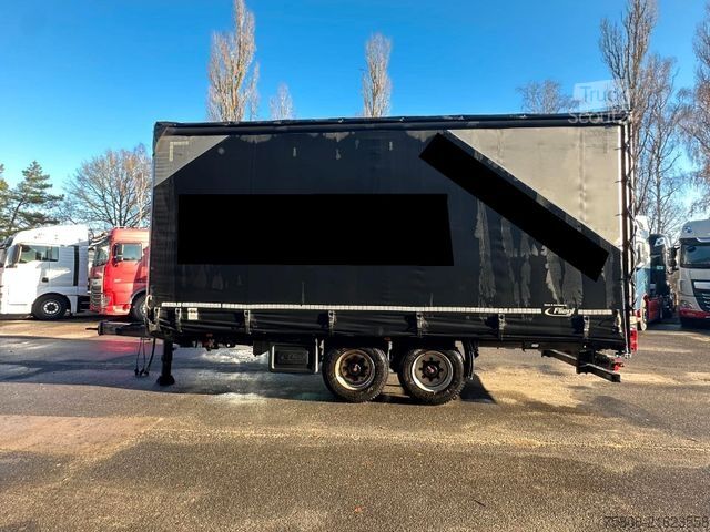 Open trailer with tarp FLIEGL TPS 135 Abgelastet auf 10t. Plane