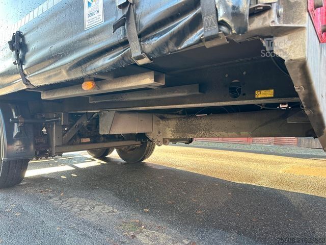 Open trailer with tarp FLIEGL TPS 135 Abgelastet auf 10t. Plane