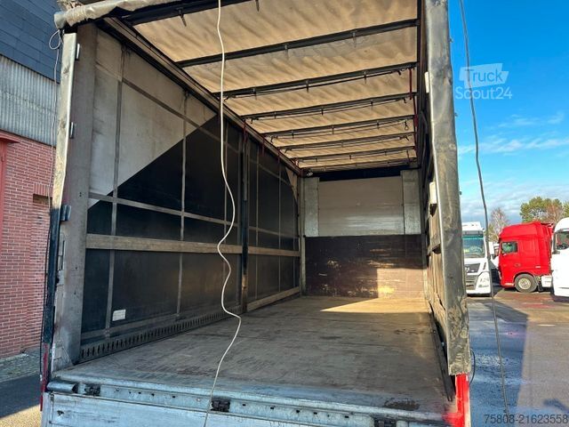 Open trailer with tarp FLIEGL TPS 135 Abgelastet auf 10t. Plane