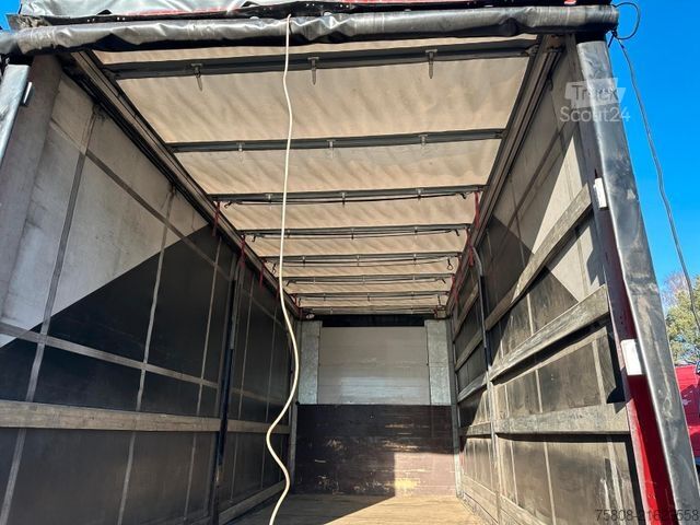 Open trailer with tarp FLIEGL TPS 135 Abgelastet auf 10t. Plane
