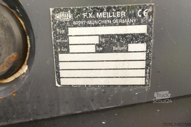 Kroklastbil MERCEDES-BENZ Arocs 2645 K 6x4 Abrollkipper Meiller deutsch to