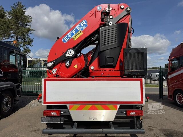 Læsseplatform Scania G410 8x4 PRITSCHE + KRAN 34m! EFFER 685/6S-JIB ...