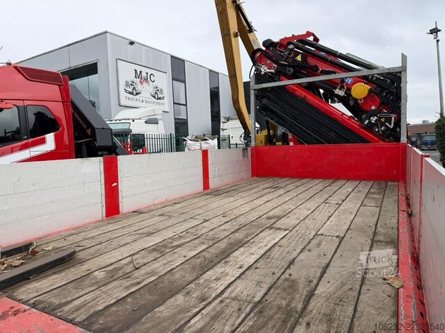 Læsseplatform Scania G410 8x4 PRITSCHE + KRAN 34m! EFFER 685/6S-JIB ...