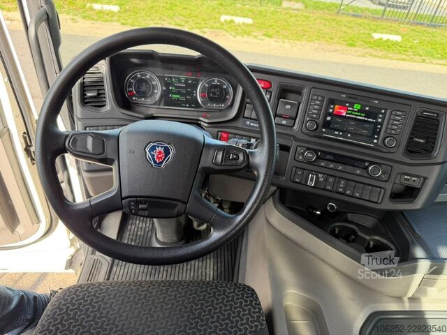 Læsseplatform Scania G410 8x4 PRITSCHE + KRAN 34m! EFFER 685/6S-JIB ...