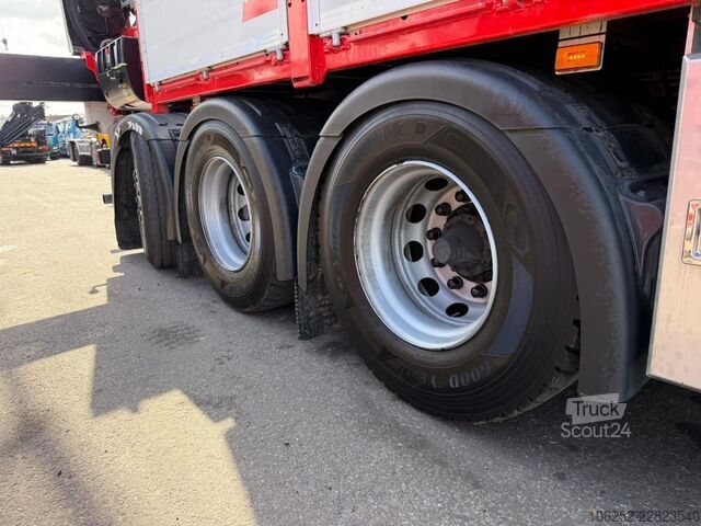 Læsseplatform Scania G410 8x4 PRITSCHE + KRAN 34m! EFFER 685/6S-JIB ...