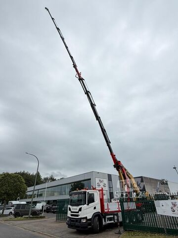 Læsseplatform Scania G410 8x4 PRITSCHE + KRAN 34m! EFFER 685/6S-JIB ...