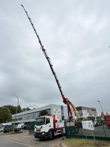 Kranbil Scania G410 8x4 MONTAGEKRAN 34m! EFFER 685/6S-JIB 6S +...