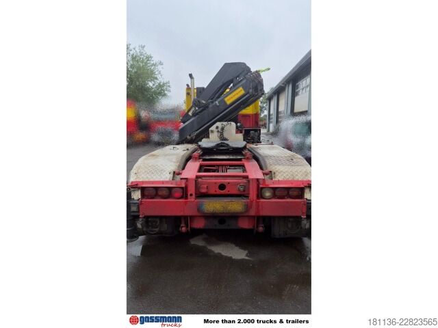 Standardni vlačilec DAF DAF 85 CF 6x2 HMF Kran 2823 K5 Funk Seilwinde