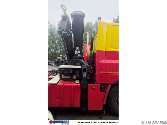 Standardni vlačilec DAF DAF 85 CF 6x2 HMF Kran 2823 K5 Funk Seilwinde