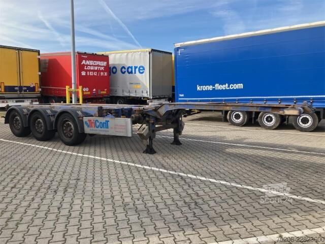 Semiremorcă  EURO 902K 40' chassis ausziehbar