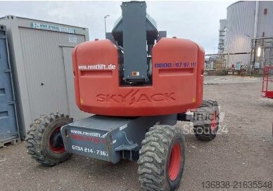 Pracovní plosiny samojízdné Skyjack SJ 63 AJ Diesel 21,38 m