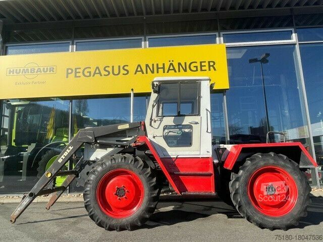 Traktor MERCEDES-BENZ MB-Trac 65/70 Schlepper Stoll-Frontlader Oldtime