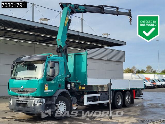 Plateau de chargement Renault Premium 380 6X2 Palfinger PK20002 Crane Kran Li...