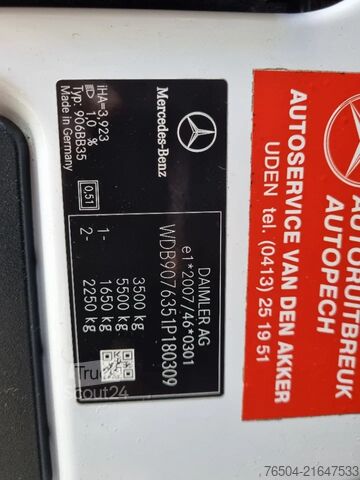 Refrigerated/freezer transport (delivery van) Mercedes-Benz Sprinter 316 CDI Carrier Pulsor 350MT Bitemp +2...