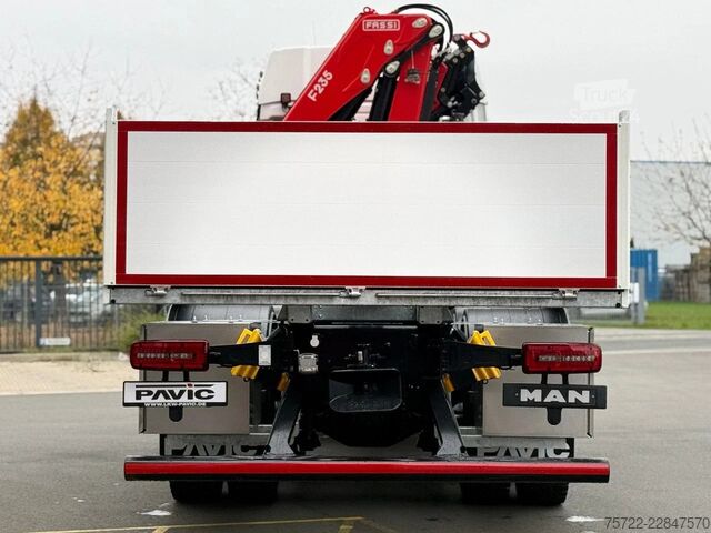 Nakladalna ploščad MAN TGS 33.520 6x6 BL Pritsche Kran Fassi F235A.2.24
