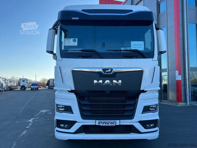Nakladalna ploščad MAN TGX 26.480 6x2-4 LL Baustoff-Pritsche FASSI / P...