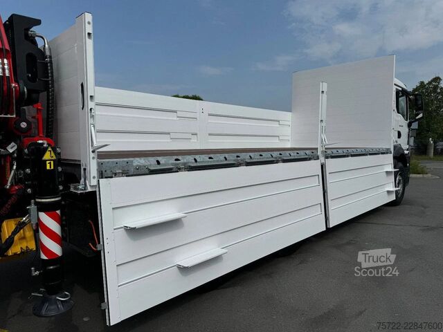 Nakladalna ploščad MAN TGS 26.480 6x2-4 Luft / Luft Baustoff-Pritsche ...