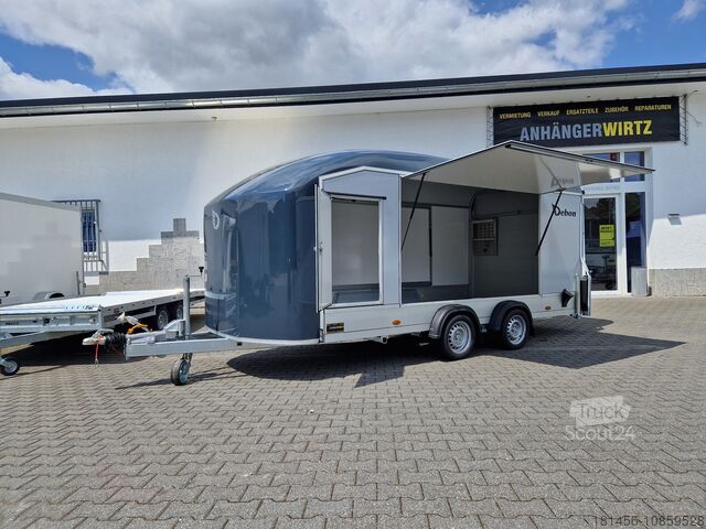 Caisse fermée (ou tôlé) Cheval Liberté Roadster 1000 Alufoffer mit Seitenklappen Auffahrrampe Seitentüren Neu verfügbar