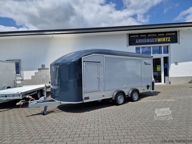 Caisse fermée (ou tôlé) Cheval Liberté Roadster 1000 Alufoffer mit Seitenklappen Auffahrrampe Seitentüren Neu verfügbar