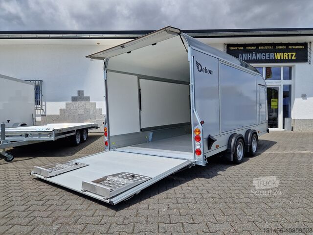 Caisse fermée (ou tôlé) Cheval Liberté Roadster 1000 Alufoffer mit Seitenklappen Auffahrrampe Seitentüren Neu verfügbar