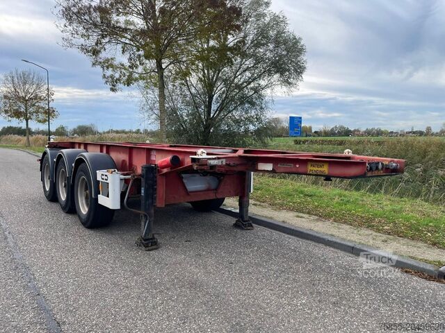 Transporte de contenedores Van Hool 3B0070 20 FT Chassis / BPW Axles /  Discbrakes