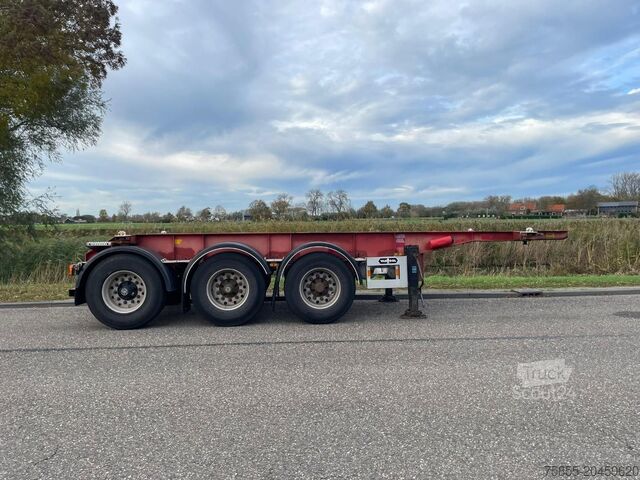 Přeprava kontejnerů Van Hool 3B0070 20 FT Chassis / BPW Axles / Discbrakes