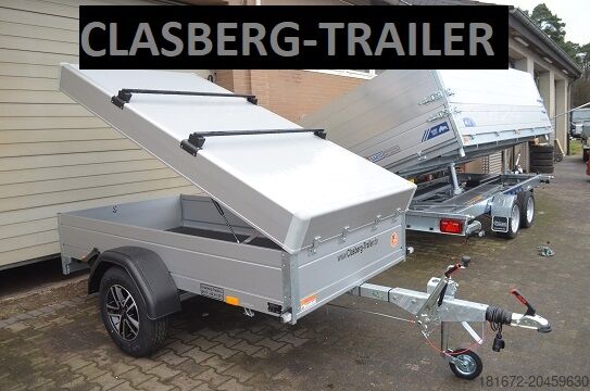 Kofferanhänger SARIS 1350Kg Tieflader 255x133x35 Saris Deckel