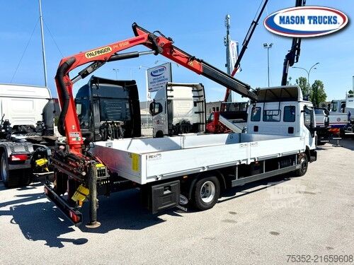 Plato nákladné auto Iveco Eurocargo 120EL210 + gru PALFINGER