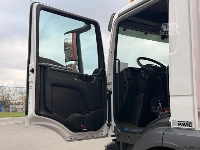 3 oldalú billenő MAN TGM 18.320 4x4 Meiller Trigenius FASSI F135