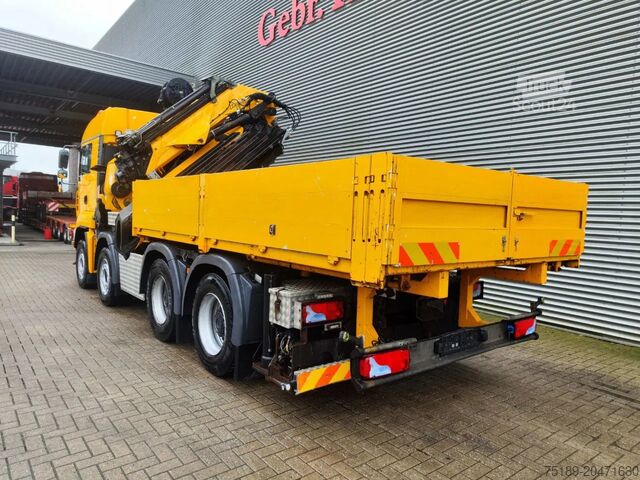Camion-grue MAN TGA 35.480 8x4 Palfinger PK 85002 Jip Winch