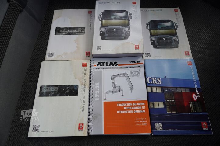 Бортовий із краном Renault C380 Comfort 6x4 / Atlas 172.3E crane