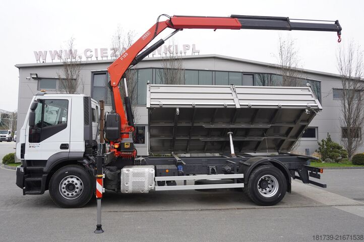 Самоскид із краном Iveco Stralis 19.310 E6 4x2 / Fassi F155A.0.22