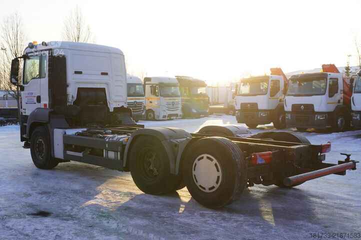 Шасі MAN TGS 26.360/ 550 cm chassis/ steered axle