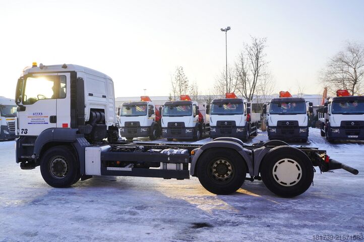 Шасі MAN TGS 26.360/ 550 cm chassis/ steered axle