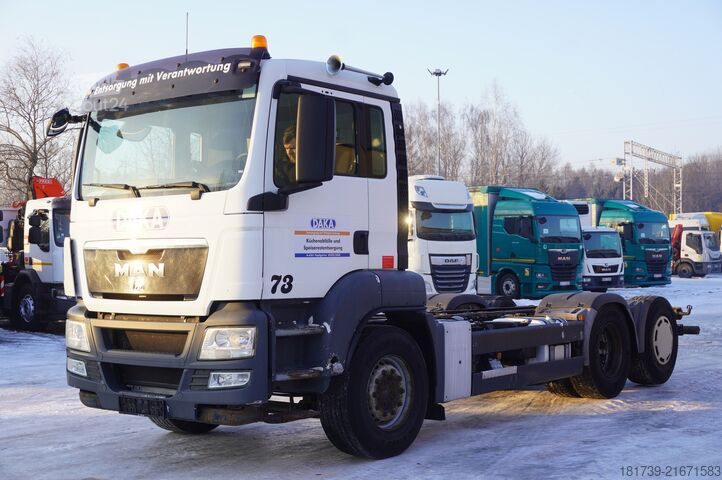 Шасі MAN TGS 26.360/ 550 cm chassis/ steered axle