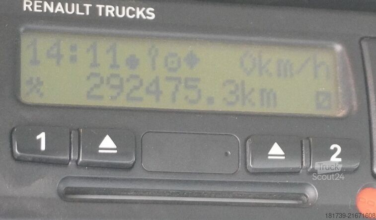 Шасі Renault D16 / Chassis 7.1 m / Differential lock