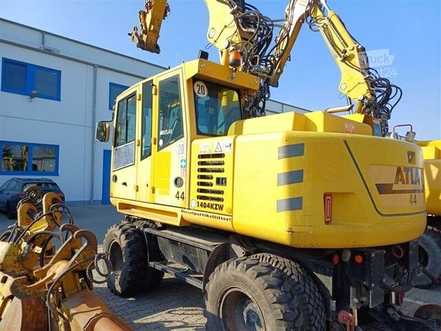 Колісний екскаватор Atlas 1404K ZW 4x4 ZW RAIL KOPARKA DWUDROŻNA