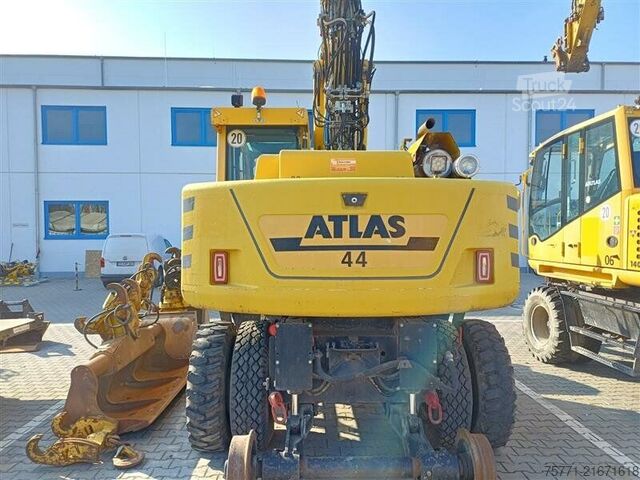 Колісний екскаватор Atlas 1404K ZW 4x4 ZW RAIL KOPARKA DWUDROŻNA