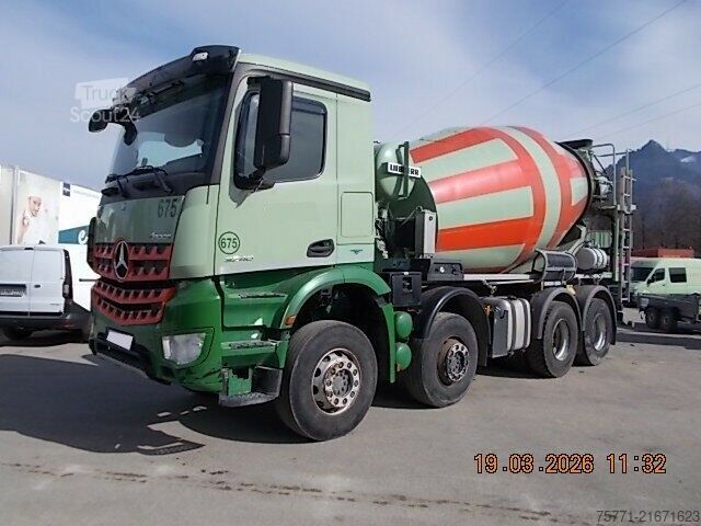 Блендер Mercedes-Benz AROCS 3240 8x4 EURO6 BETONOMIESZARKA LIEBHERR 9 m³