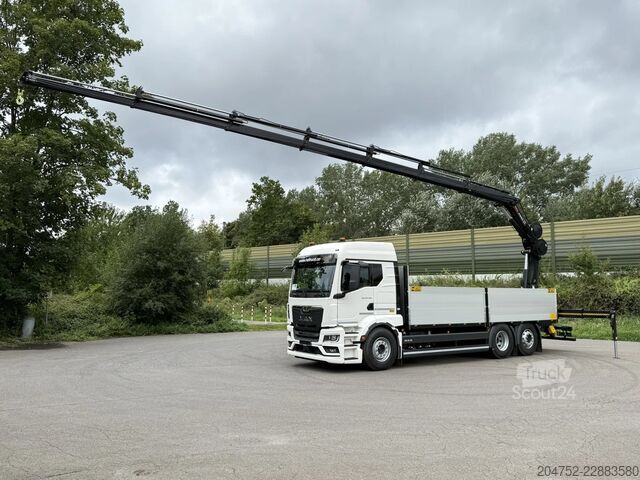 Vrachtwagen met kraan MAN TGS 26.520 MAN TGS 26.520 LL 6x2 Hiab 228-6 Kran