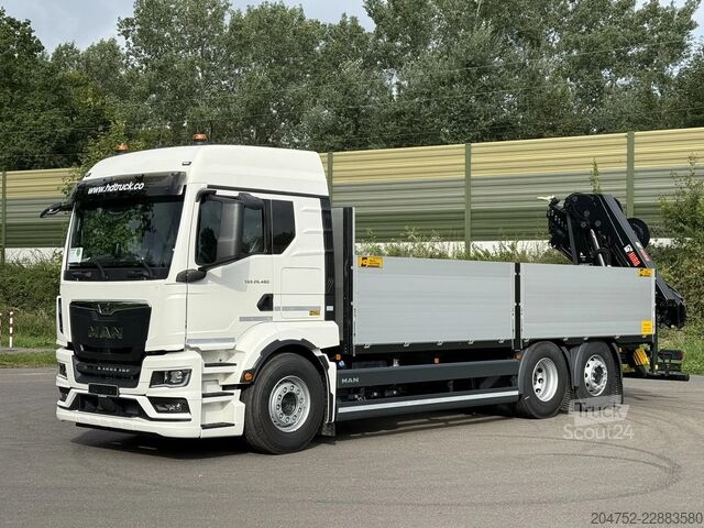 Vrachtwagen met kraan MAN TGS 26.520 MAN TGS 26.520 LL 6x2 Hiab 228-6 Kran